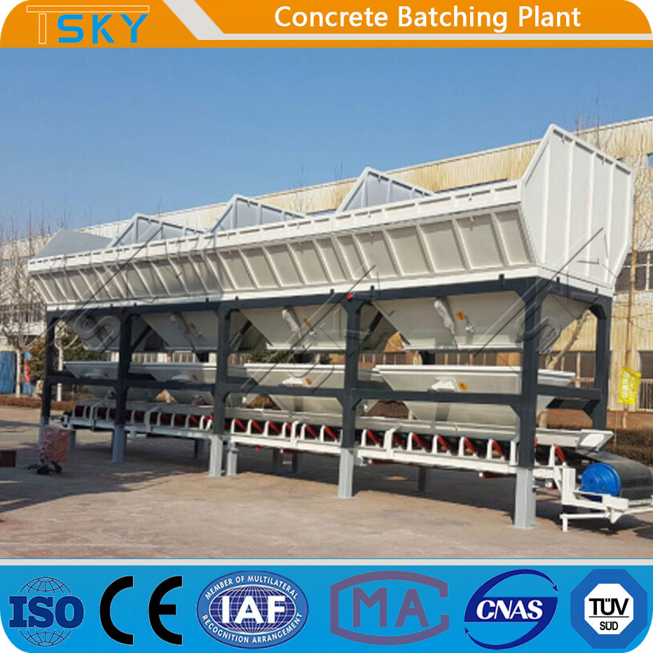 SGS Automatic Batching Equipment PLD1200 Concrete Batcher
